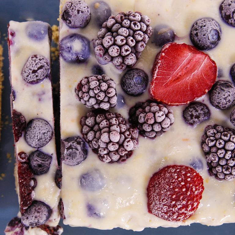 Summer Berry Cheesecake