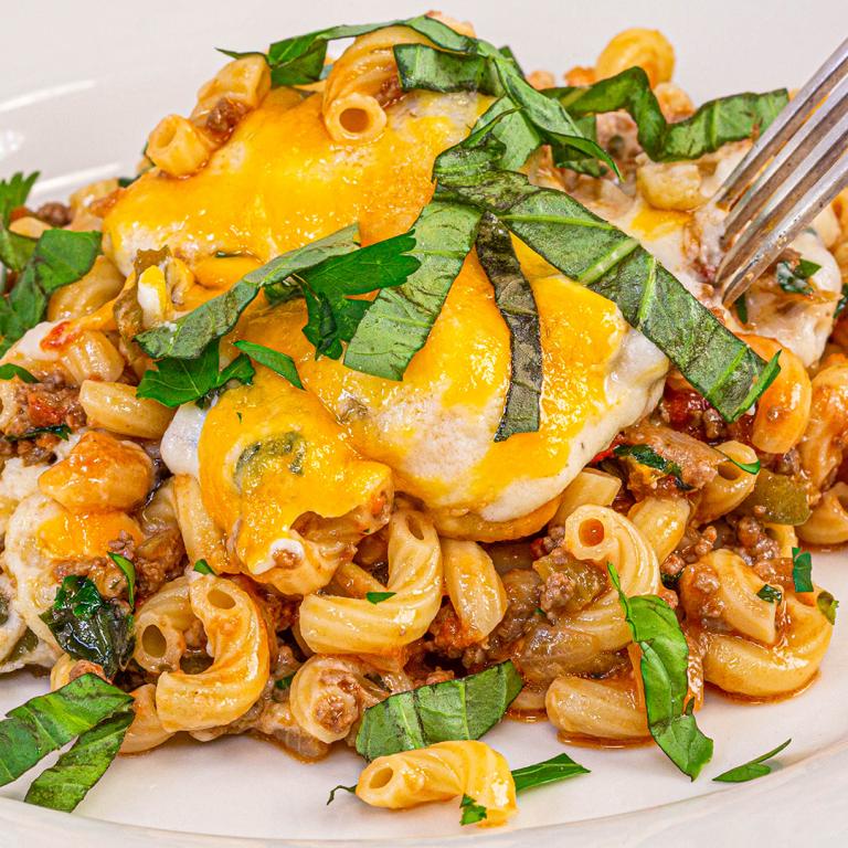 Macaroni and Beef Casserole