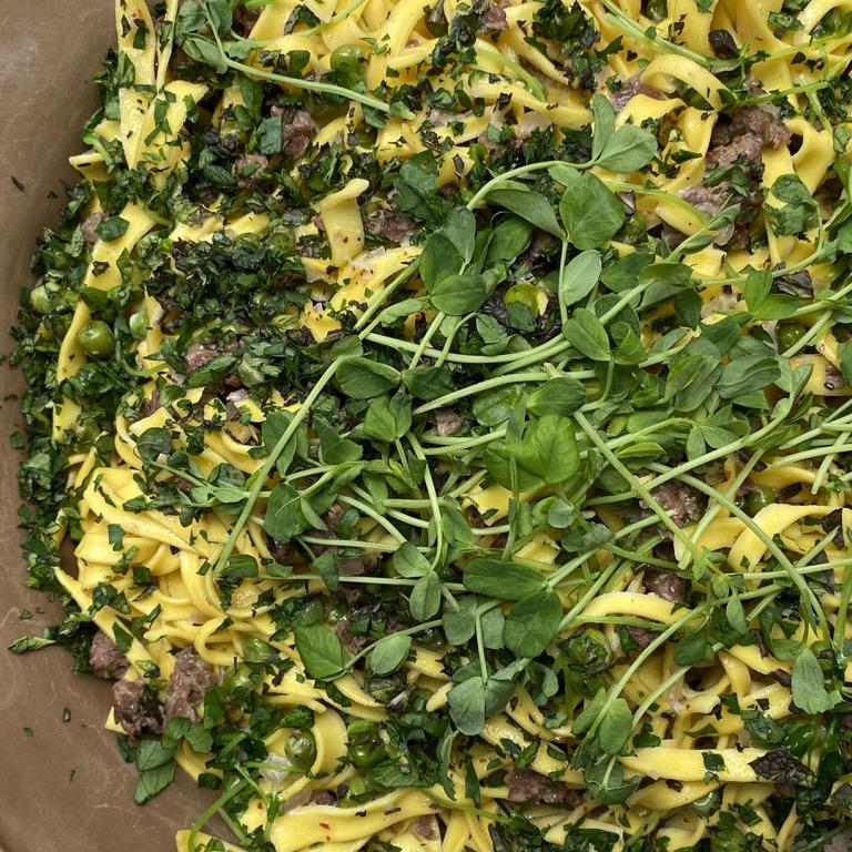 Spring Tagliatelle