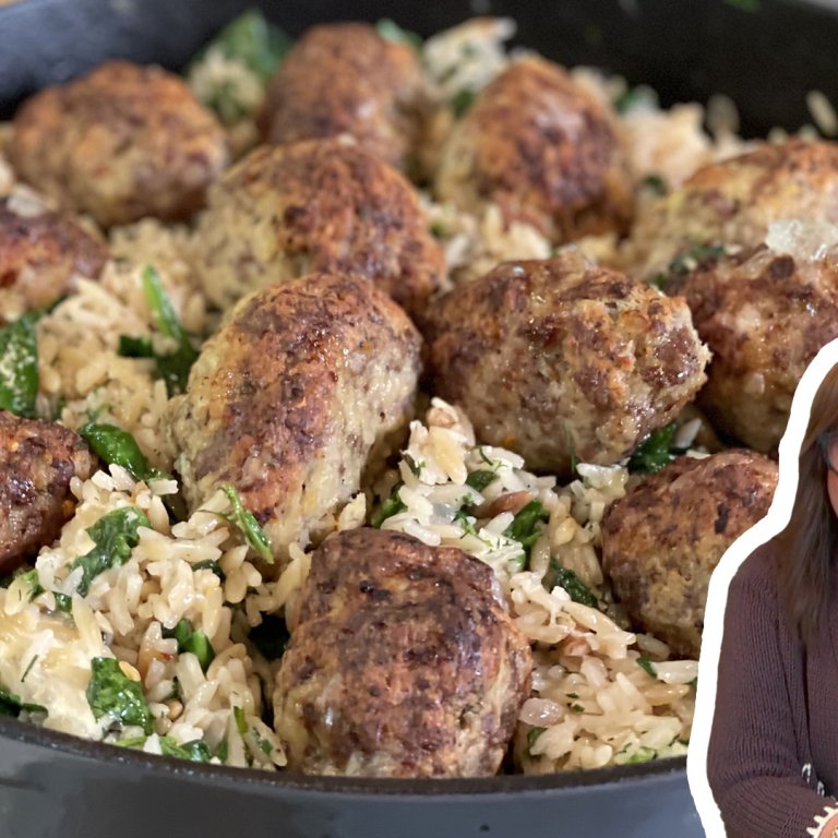 Rachael Ray Greek Meatballs