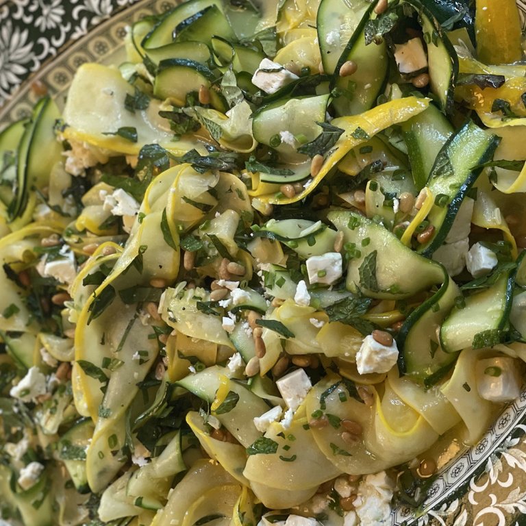 David Burtka's Raw Zucchini Salad