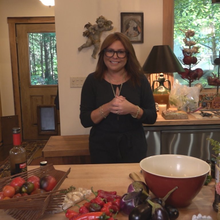 Rachael cooking