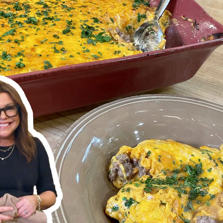 Rachael Ray's Spicy Shepherd's Pie with Sweet Potatoes and Cheddar on Top