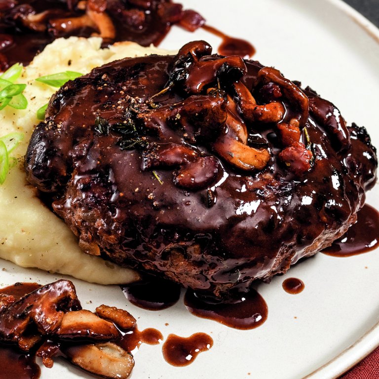 Bobby Flay's Salisbury Steak