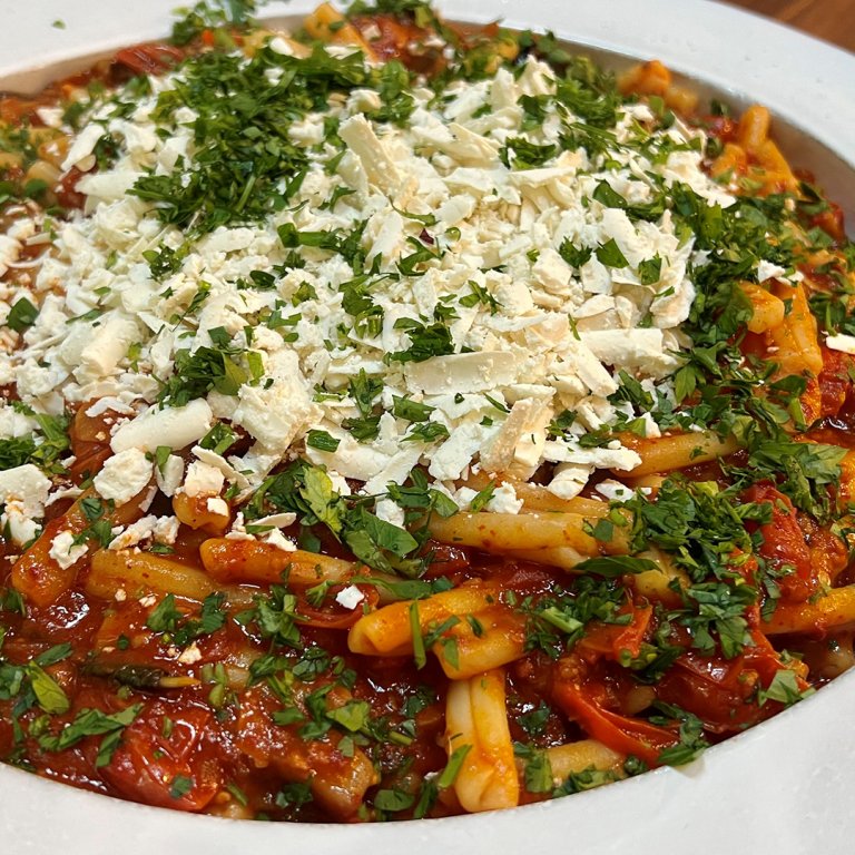 Pasta with Eggplant and 'Nduja