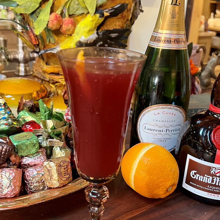 Blood Orange Mimosa
