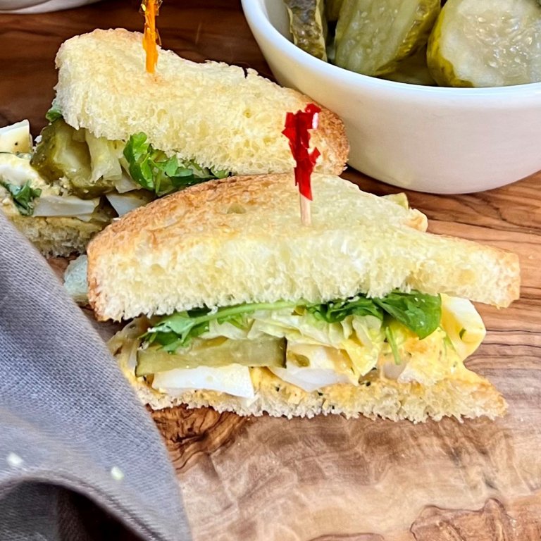 Deviled Egg Salad Bites