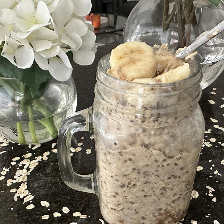 Vanilla Maple Overnight Oats