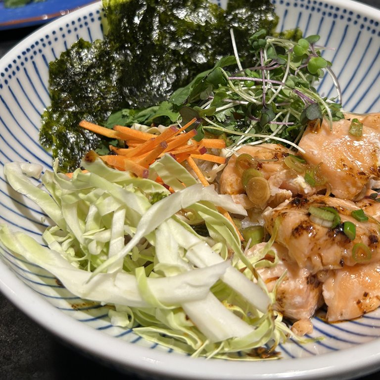 Salmon Rice Bowls