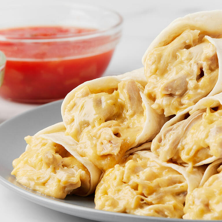 Cheesy Chicken Roll-Ups