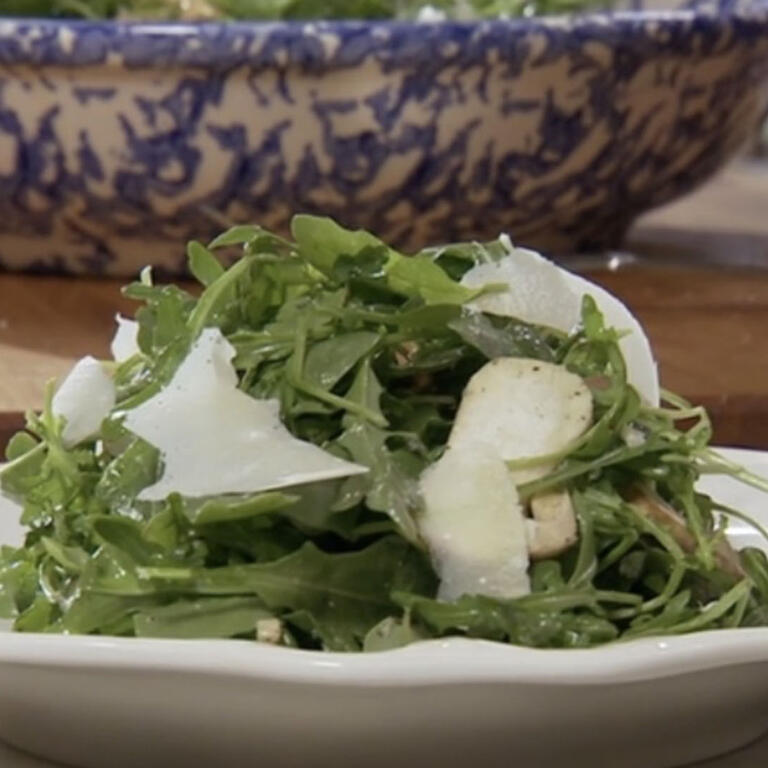 Arugula Salad with Porcini Mushrooms