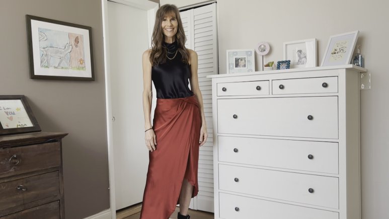 Ashlee's second look from Tommy
