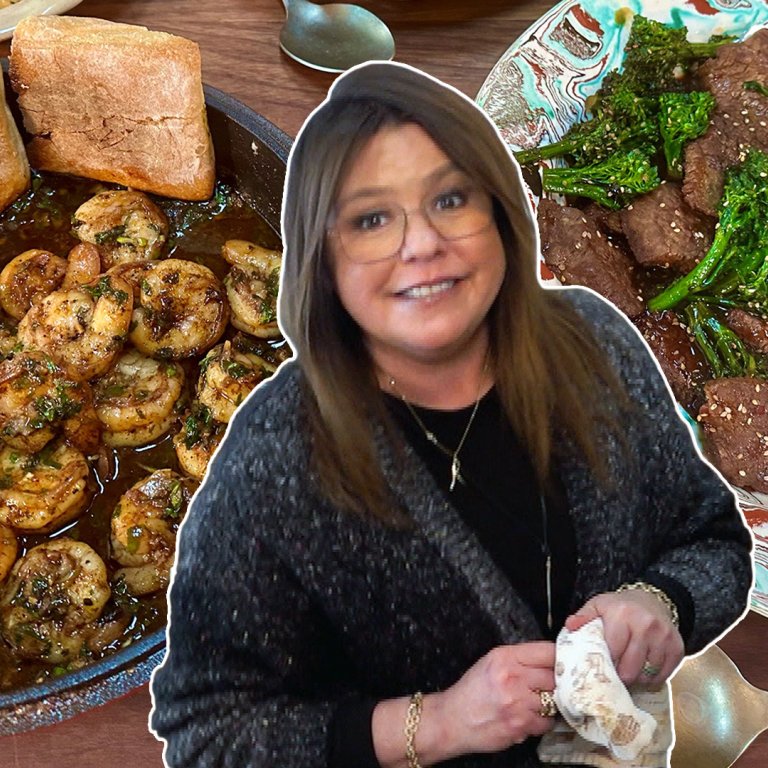Korean-Style Shrimp Scampi and Beef and Broccoli | Rachael Ray
