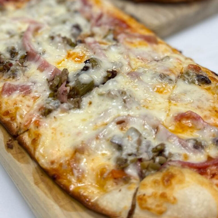 Muffuletta Flatbread