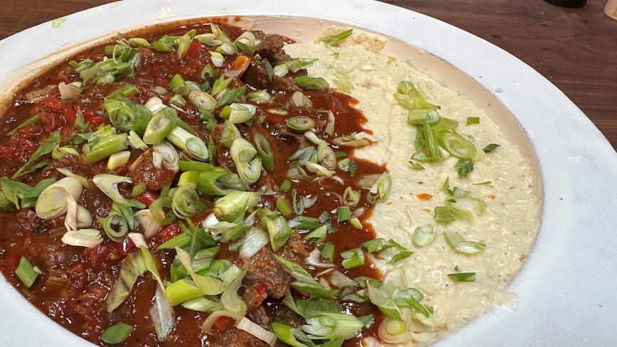 Classic Grillades and Two-Cheese Grits