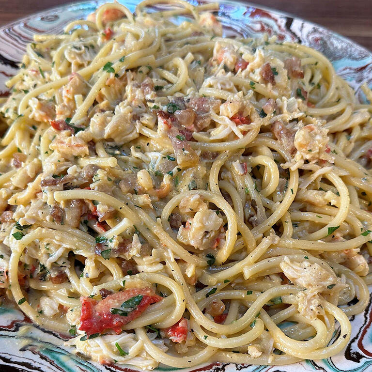 Crabby Carbonara