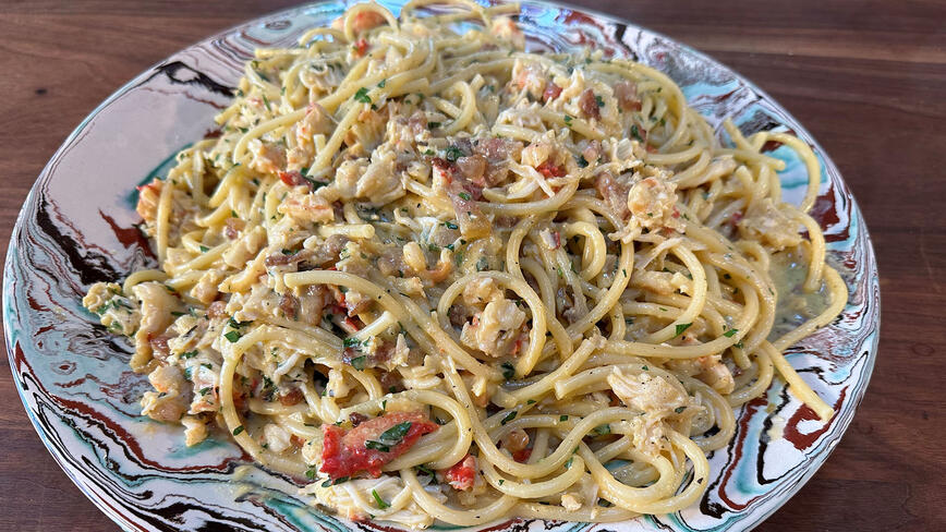 Crabby Carbonara