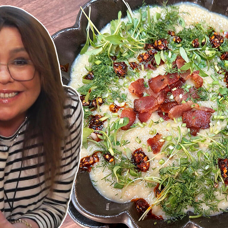 Parsnip Soup with Bacon Bits | Rachael Ray