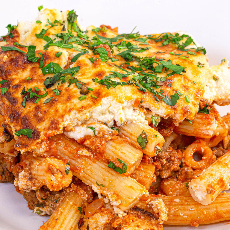 Greek Baked Ziti