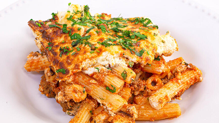 Greek Baked Ziti