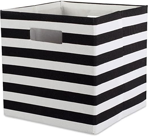 DII Polyester Cube Storage Collection Hard Sided Collapsible