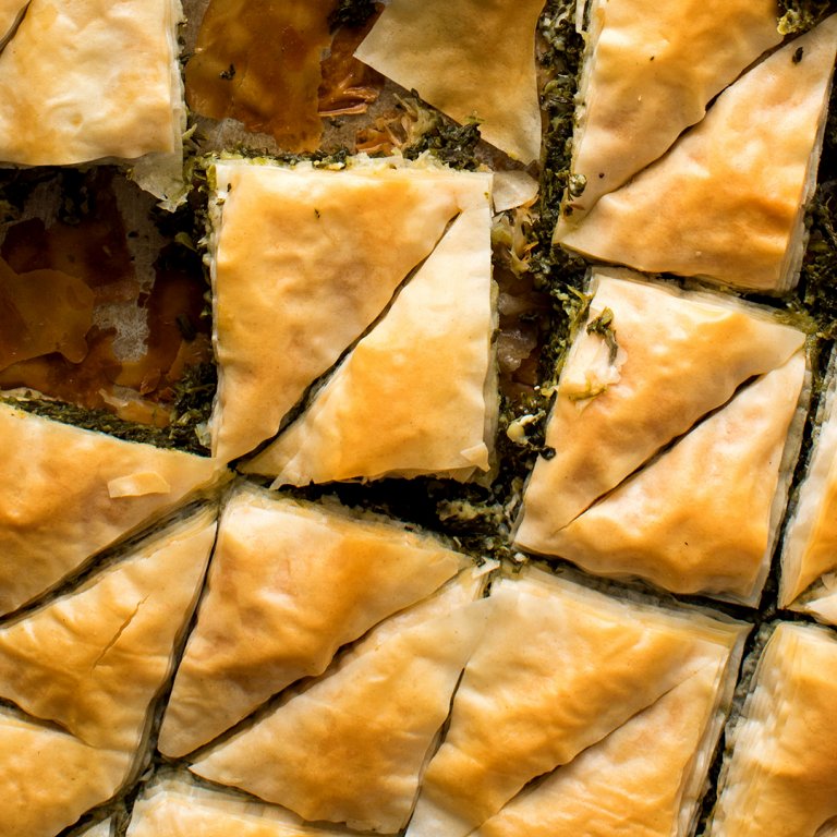 Spanakopita (Greek Spinach Pie)—American Style