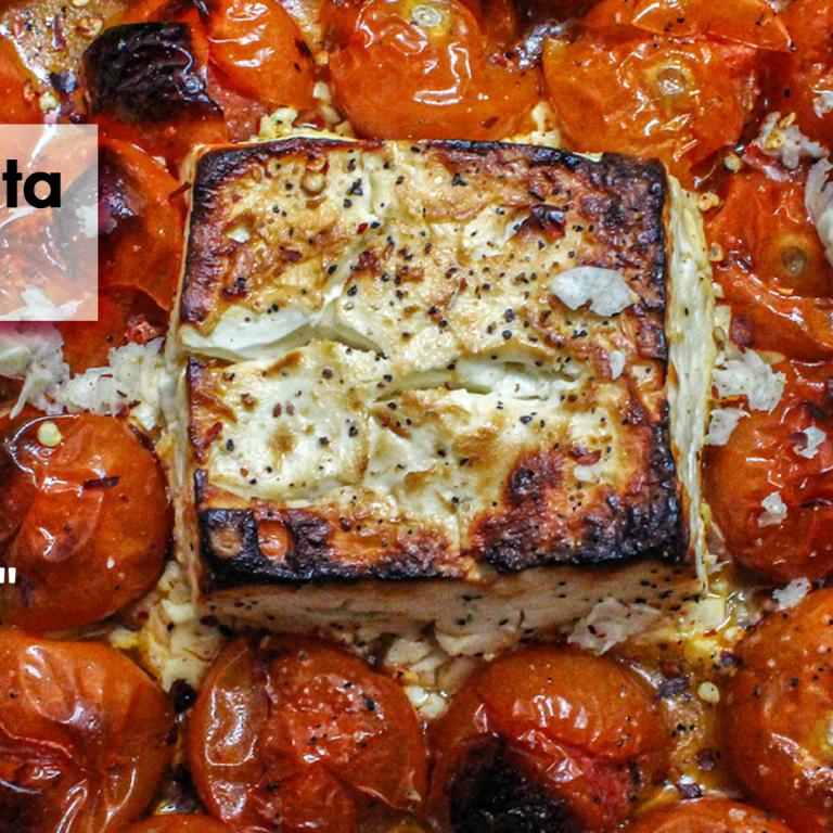 TikTok Baked Feta Pasta