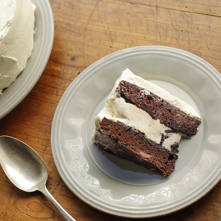 brownie ice cream cake