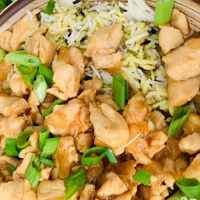 honey bourbon glazed chicken