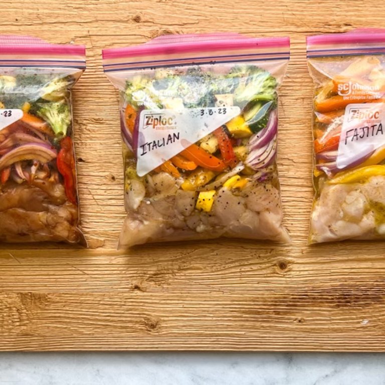 Chicken & Veggies with 3 Marinade Options