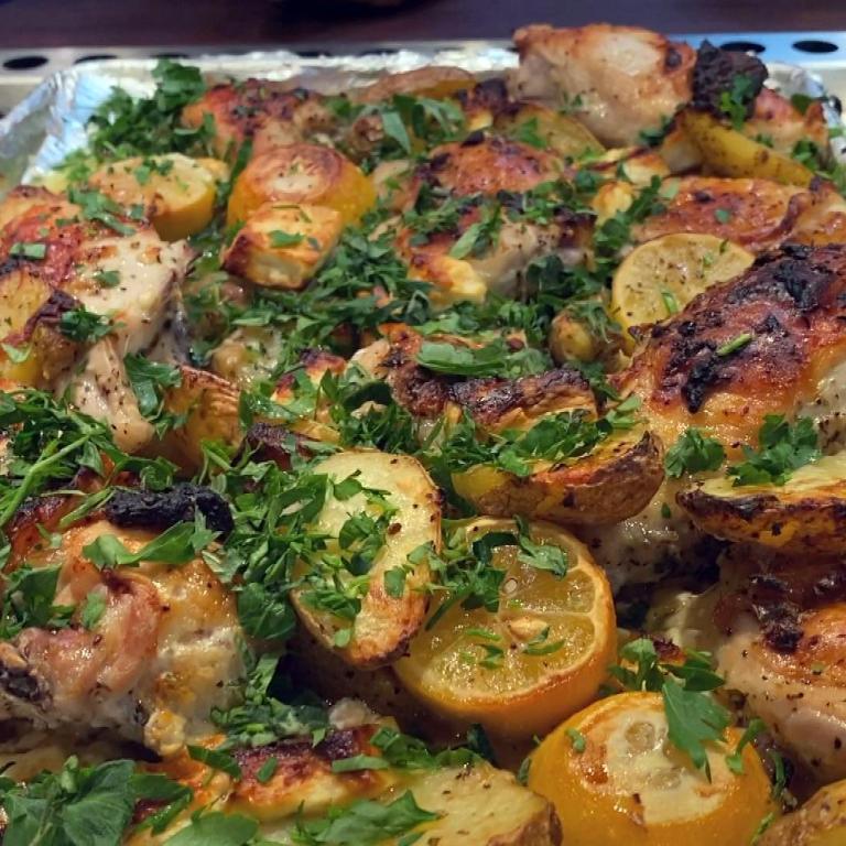 sheet pan chicken