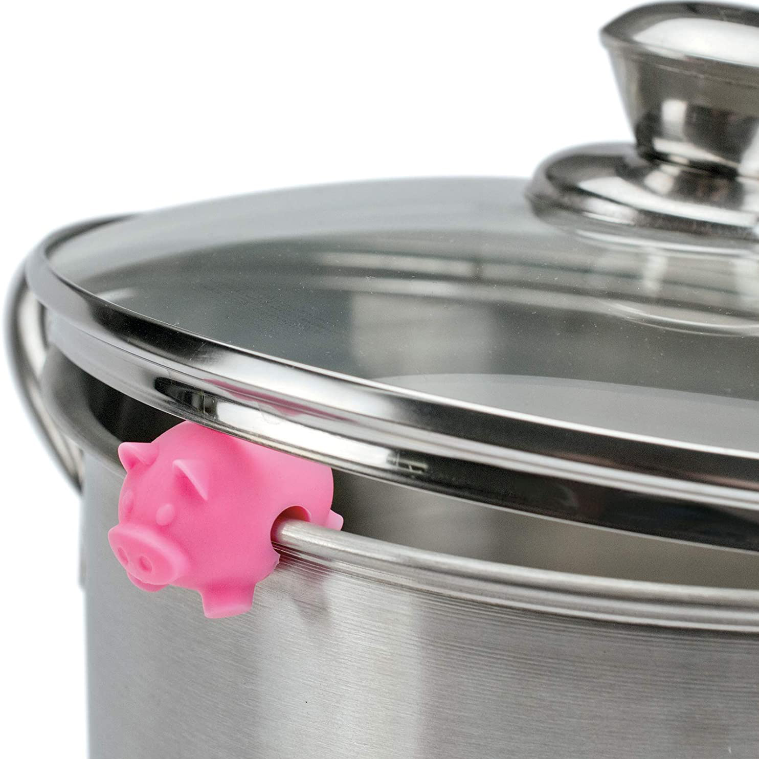 Tovolo Pot Lid Lifts, Set of 3 Farm Animals