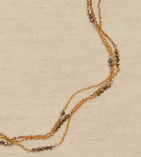 triple necklace